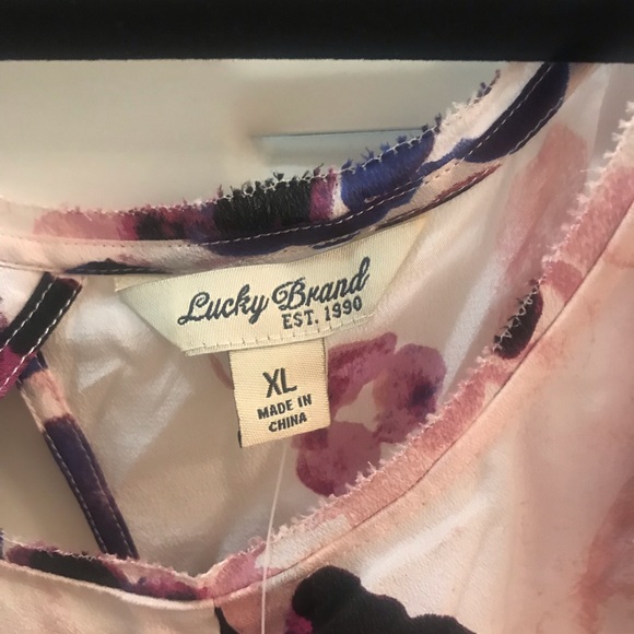 Lucky brand floral tank - Picture 4 of 6